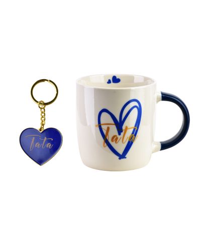 TATA Kubek z brelokiem 350ml 8,5x12x9cm