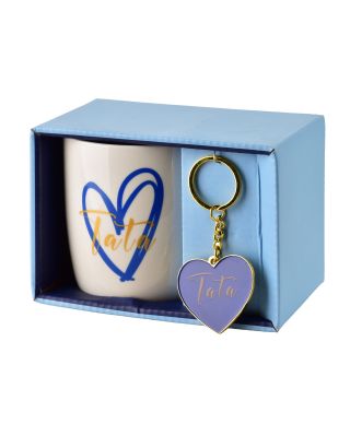 TATA Kubek z brelokiem 350ml 8,5x12x9cm