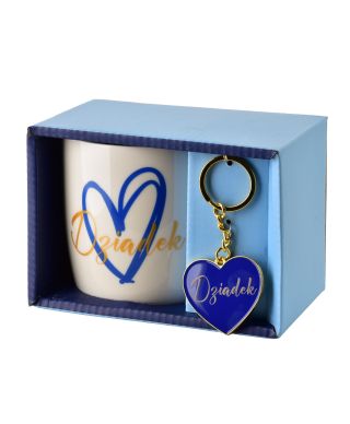 DZIADEK Kubek z brelokiem 350ml 8,5x12x9