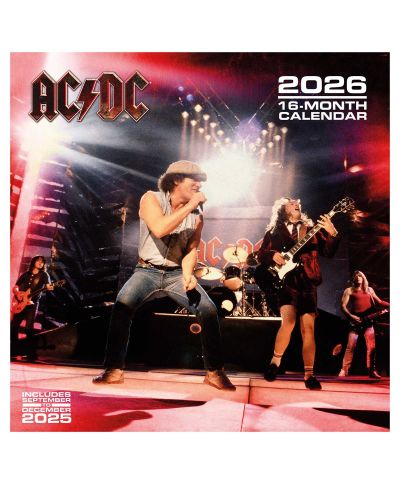 AC/DC - kalendarz 2026