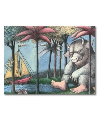 Where the Wild Things are - Obraz na płótnie