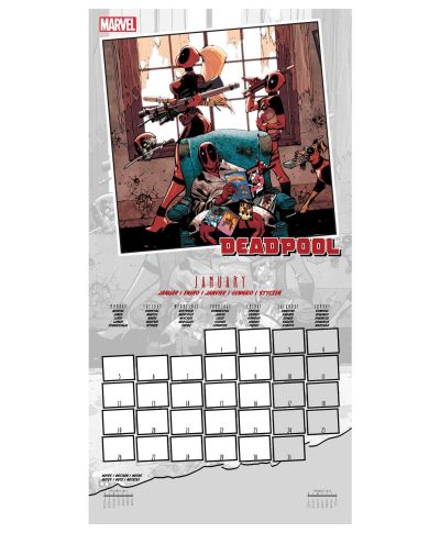 Deadpool - kalendarz 2026