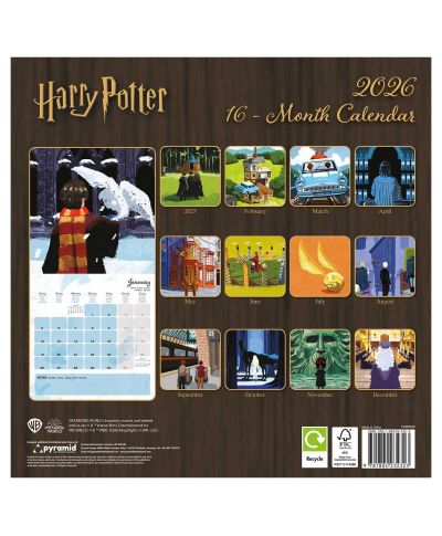 Harry Potter - kalendarz 2026