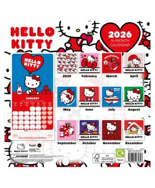 Hello Kitty - kalendarz 2026