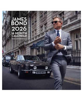 James Bond - kalendarz 2026