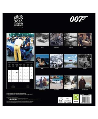 James Bond - kalendarz 2026