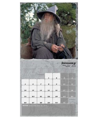 Lord Of The Rings - kalendarz 2026