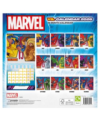 Marvel - kalendarz 2026