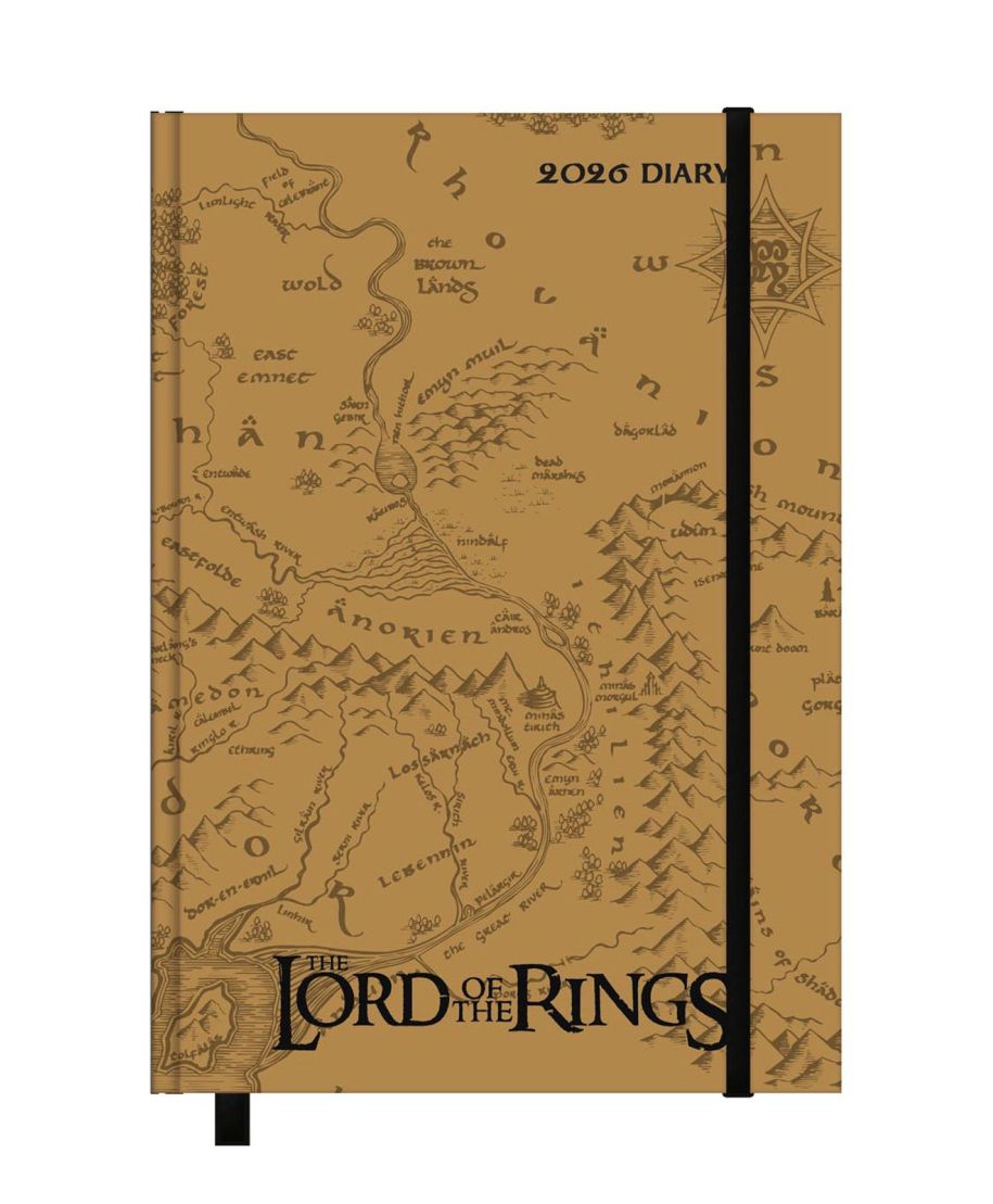 Lord Of The Rings - dziennik kalendarz 2026