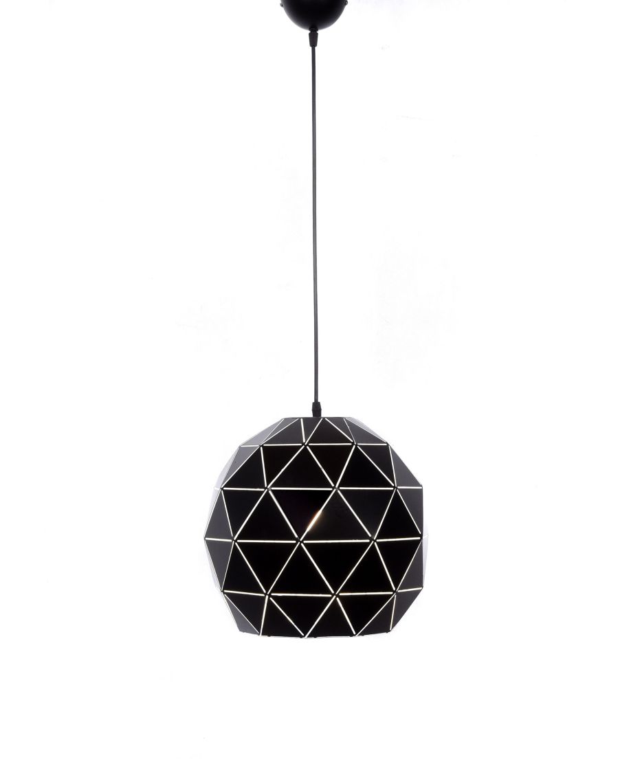 LAMPA WISZĄCA CZARNA BOKKA