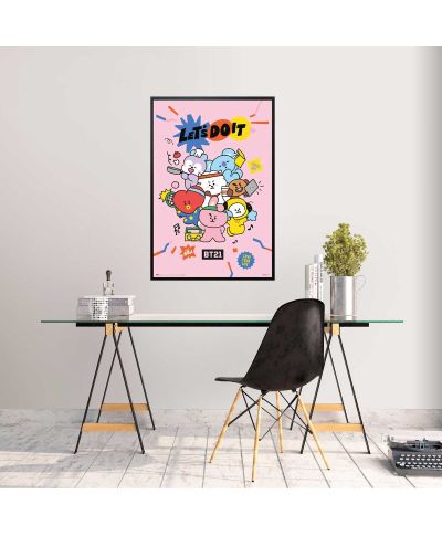 BT21 Lets Do It - plakat
