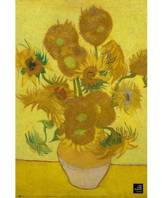 Vincent van Gogh Słoneczniki - plakat