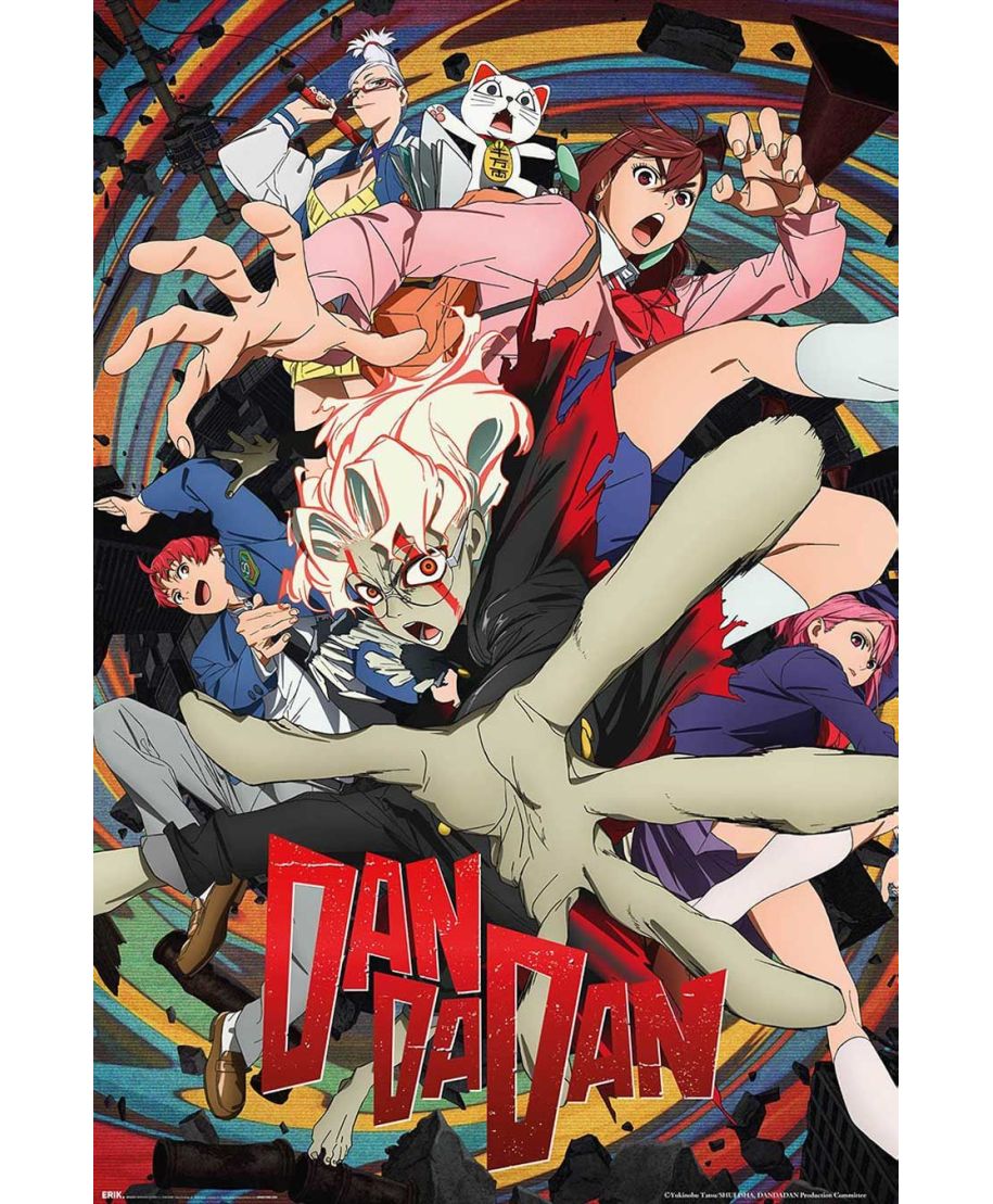 Dan Da Dan Characters - plakat
