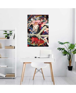 Dan Da Dan Characters - plakat