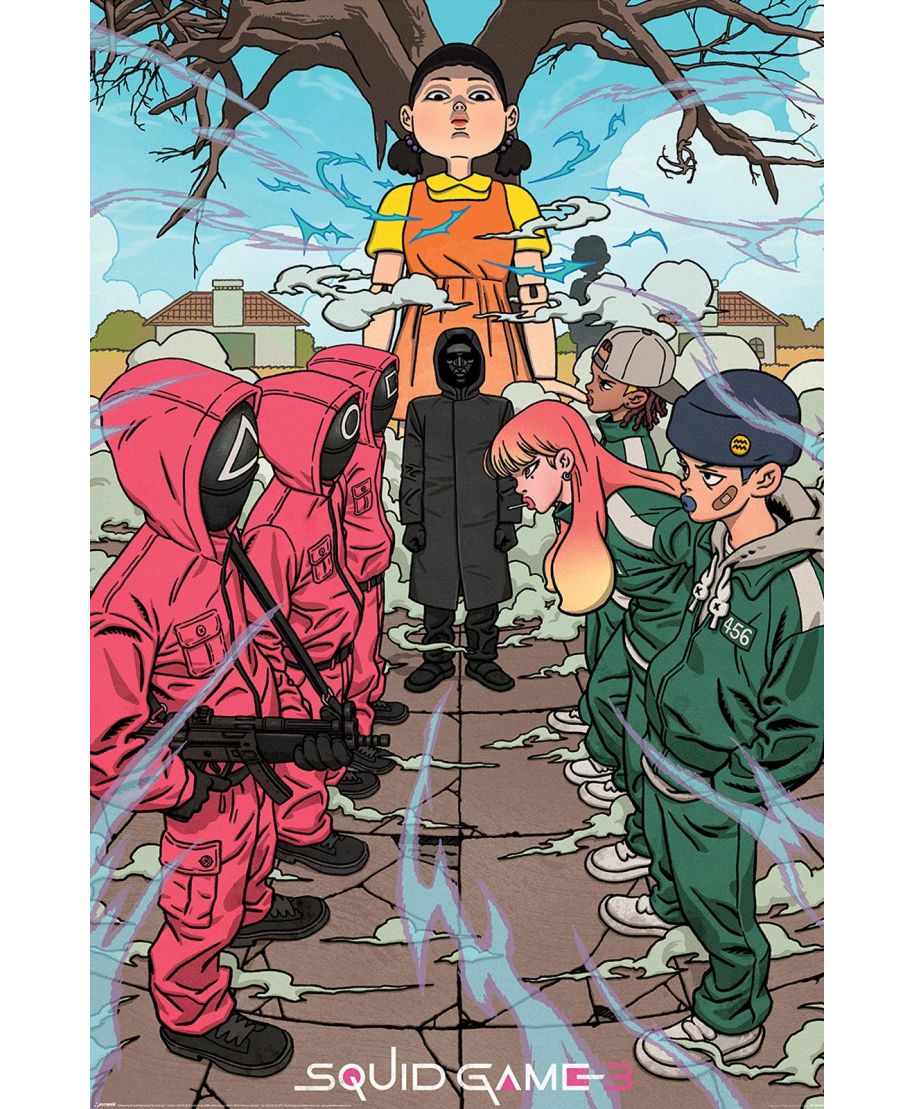 Squid Game 3 Bazbon - plakat