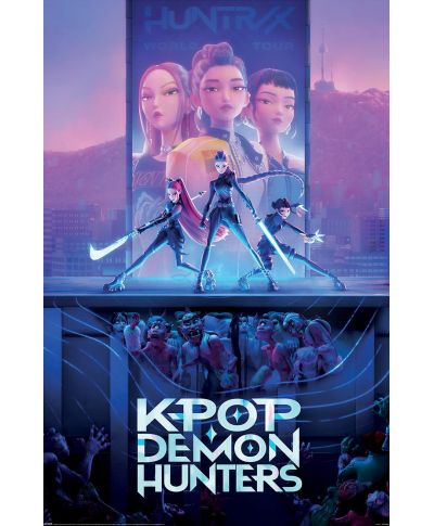 K-Pop Demon Hunters - plakat