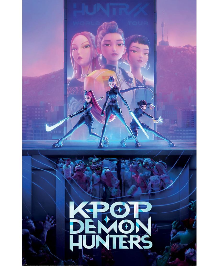 K-Pop Demon Hunters - plakat