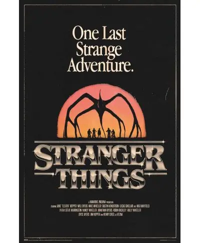 Stranger Things One Last Strange Adventure - plakat