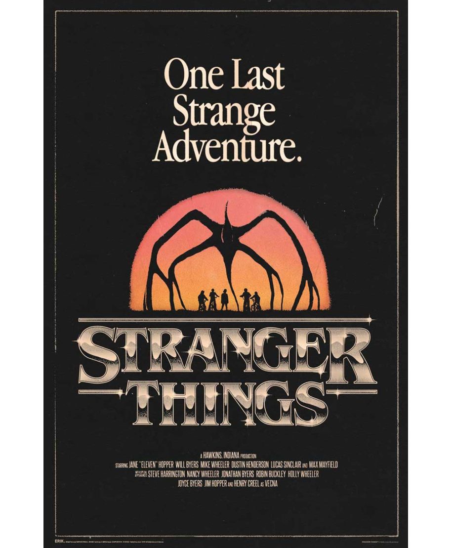 Stranger Things One Last Strange Adventure - plakat