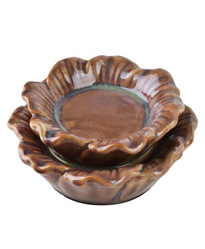 YARINE Świecznik Kwiat 15x15x7cm