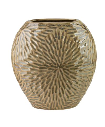 YARINE Wazon 25x12x26cm beż