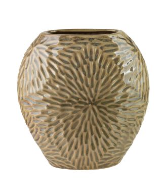 YARINE Wazon 25x12x26cm beż