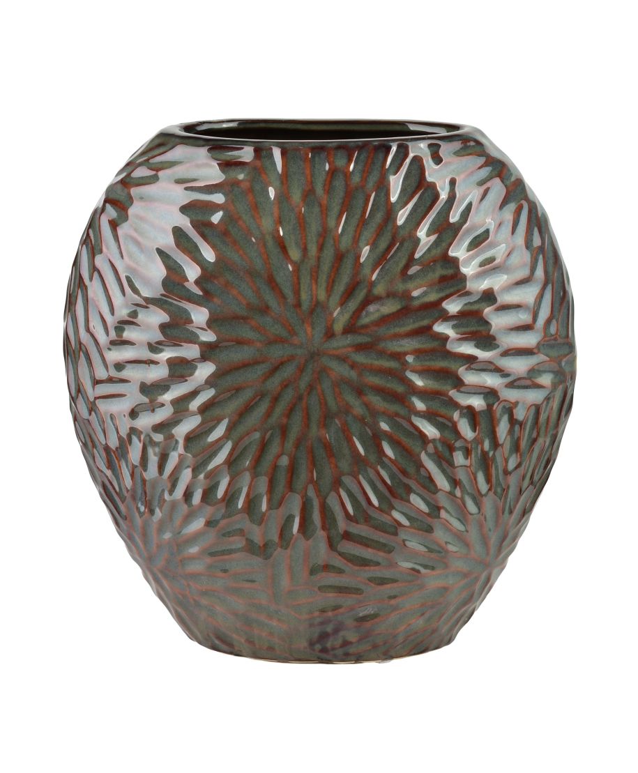 YARINE Wazon 25x12x26cm fiolet