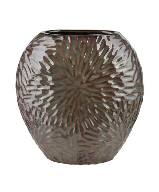 YARINE Wazon 25x12x26cm fiolet