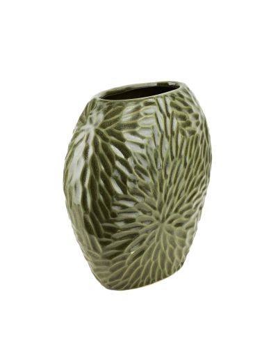 YARINE Wazon 20x10x20cm zielony