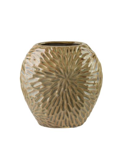 YARINE Wazon 20x10x20cm beż