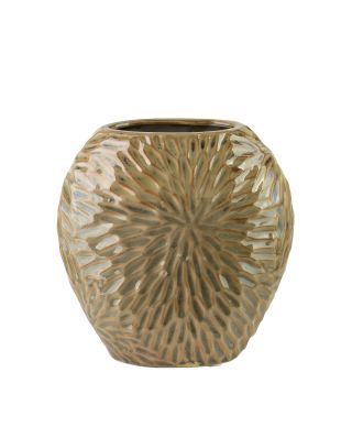 YARINE Wazon 20x10x20cm beż