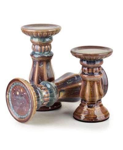 YARINE Świecznik 10x10x25,5cm