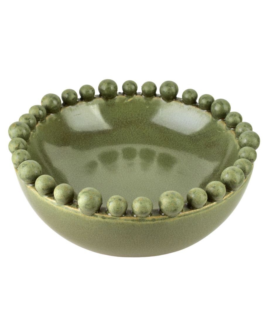 YARINE BALL Naczynie dekoracyjne okrągłe 20x20x8cm kulki