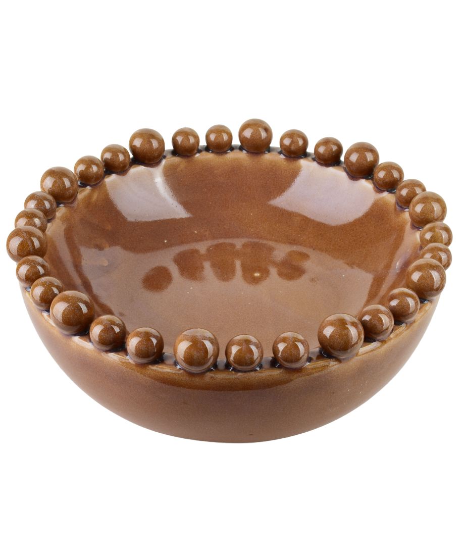 YARINE BALL Naczynie dekoracyjne okrągłe 20x20x8cm kulki