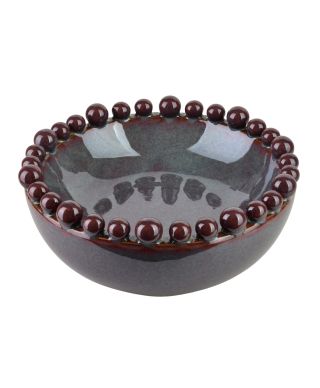 YARINE BALL Naczynie dekoracyjne okrągłe 20x20x8cm kulki