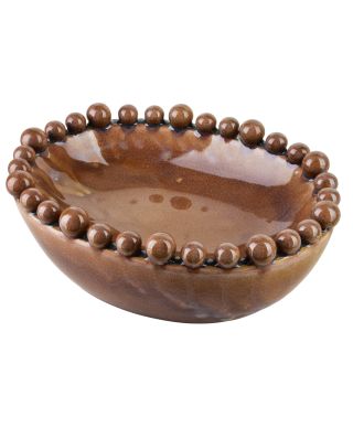 YARINE BALL Naczynie dekoracyjne owalne22x17x8cm kulki