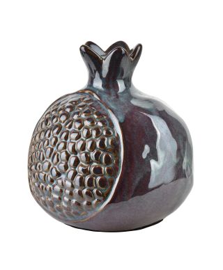 SAGGIO Figura Granat 15x15x15cm fiolet