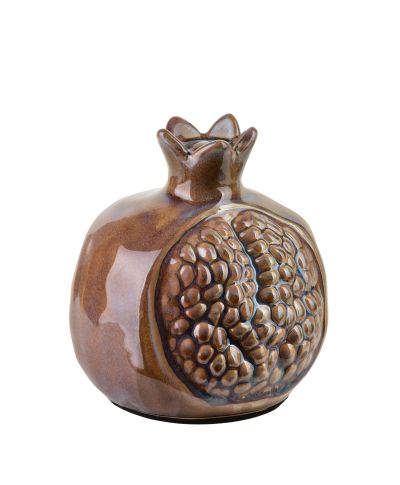 SAGGIO Figura Granat 12x12x13cm beżowy