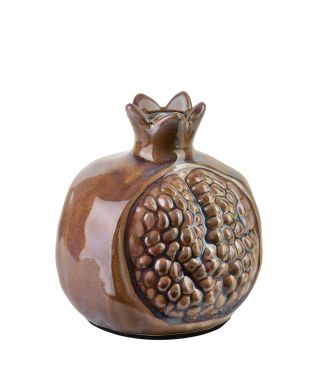 SAGGIO Figura Granat 12x12x13cm beżowy