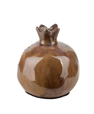 SAGGIO Figura Granat 12x12x13cm beżowy