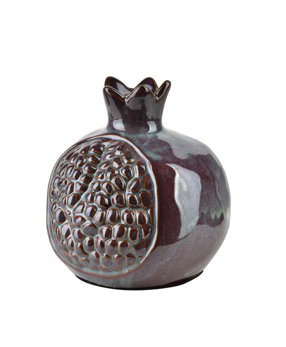 SAGGIO Figura Granat 12x12x13cm fioletowy