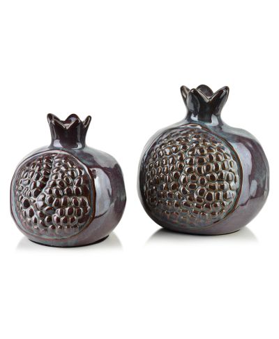 SAGGIO Figura Granat 12x12x13cm fioletowy