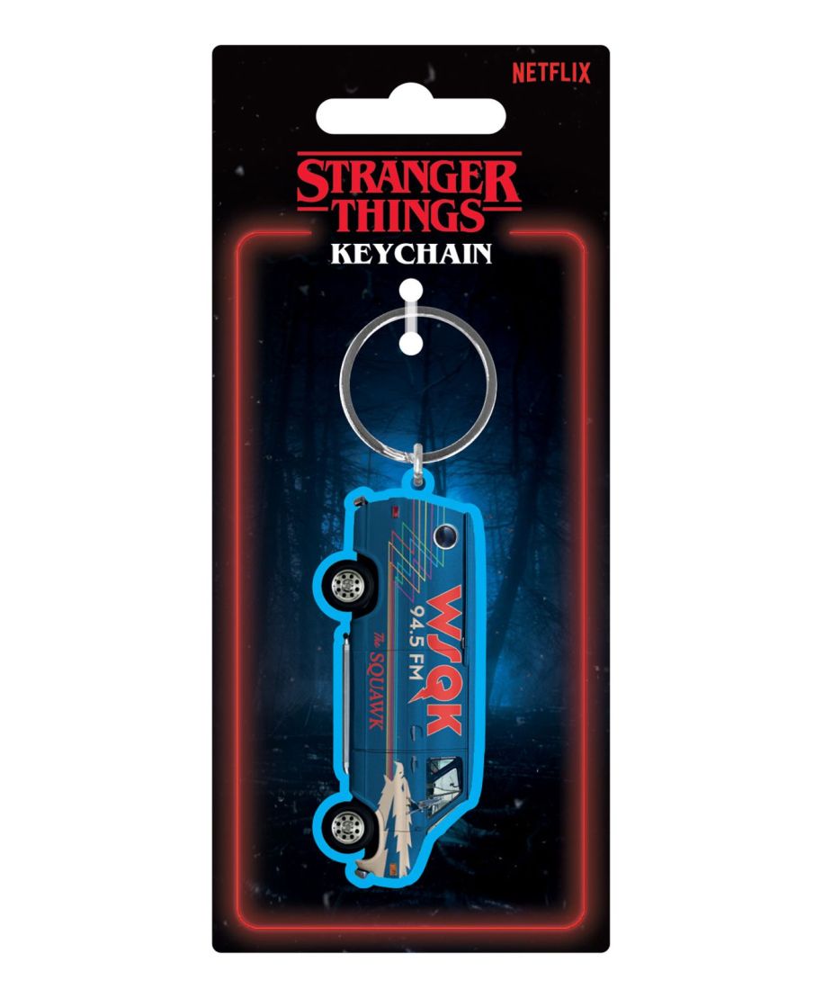Stranger Things WSQK Van - brelok