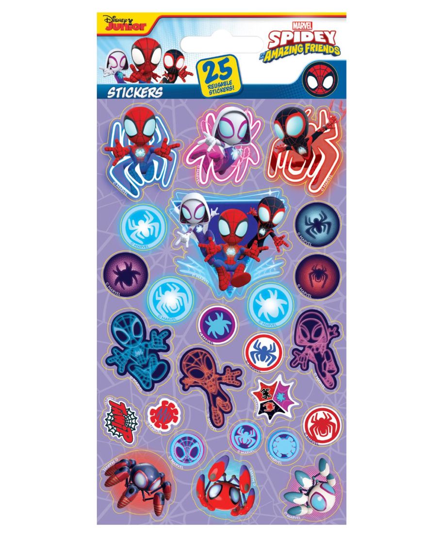 Spidey i super-kumple Glow - naklejki