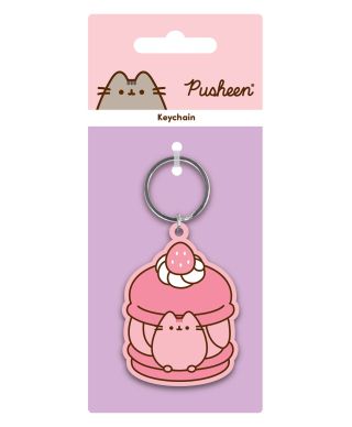 Pusheen Strawberry - brelok