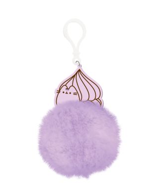 Pusheen Lavender - brelok z pomponem