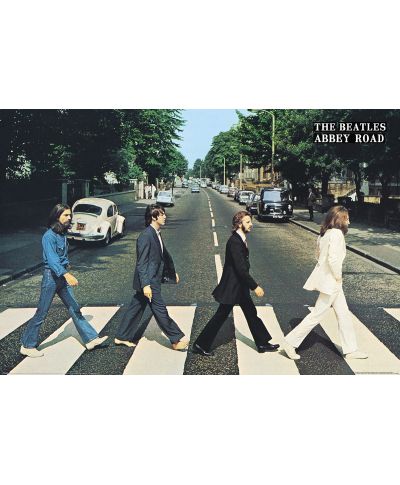The Beatles Abbey Road - plakat