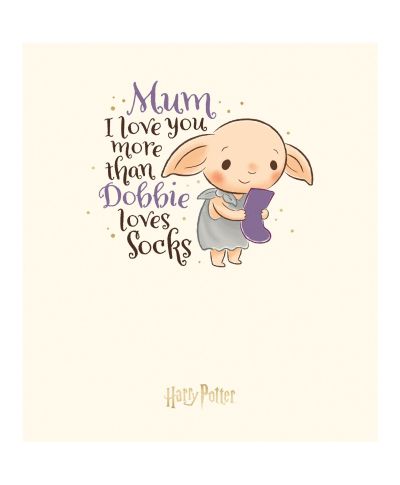 Harry Potter Zgredek - kartka na dzień matki