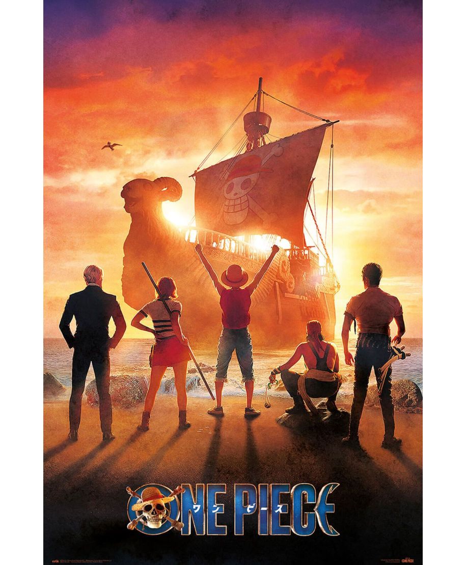 One Piece Straw Hat Pirates - plakat