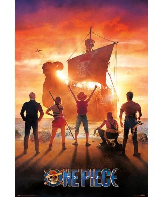 One Piece Straw Hat Pirates - plakat